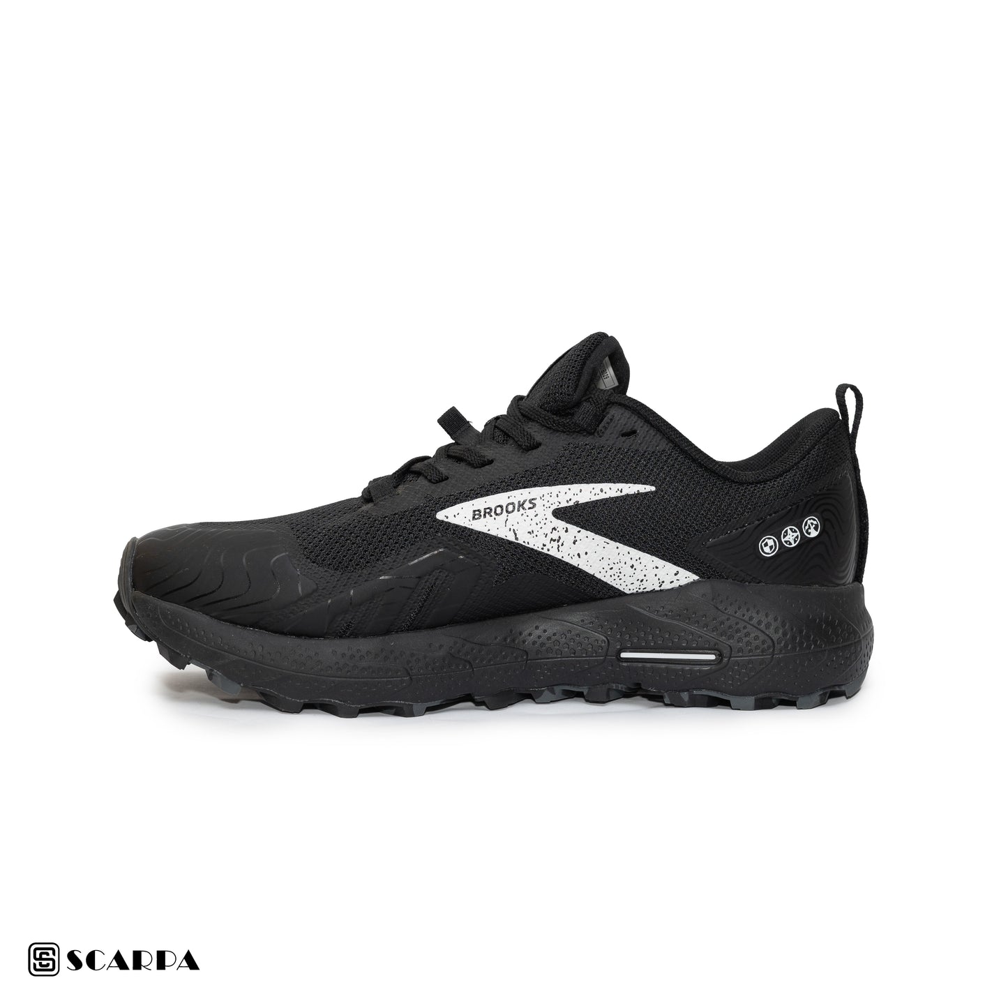 New comfartable Fashion Sneakers with BLACK Color ,Scarpa Model BROOKS