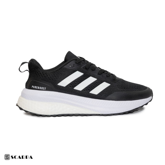 New comfartable Fashion Sneakers with BLACK&&WHITE  Color ,Scarpa Model ULTRA PUREBOOST
