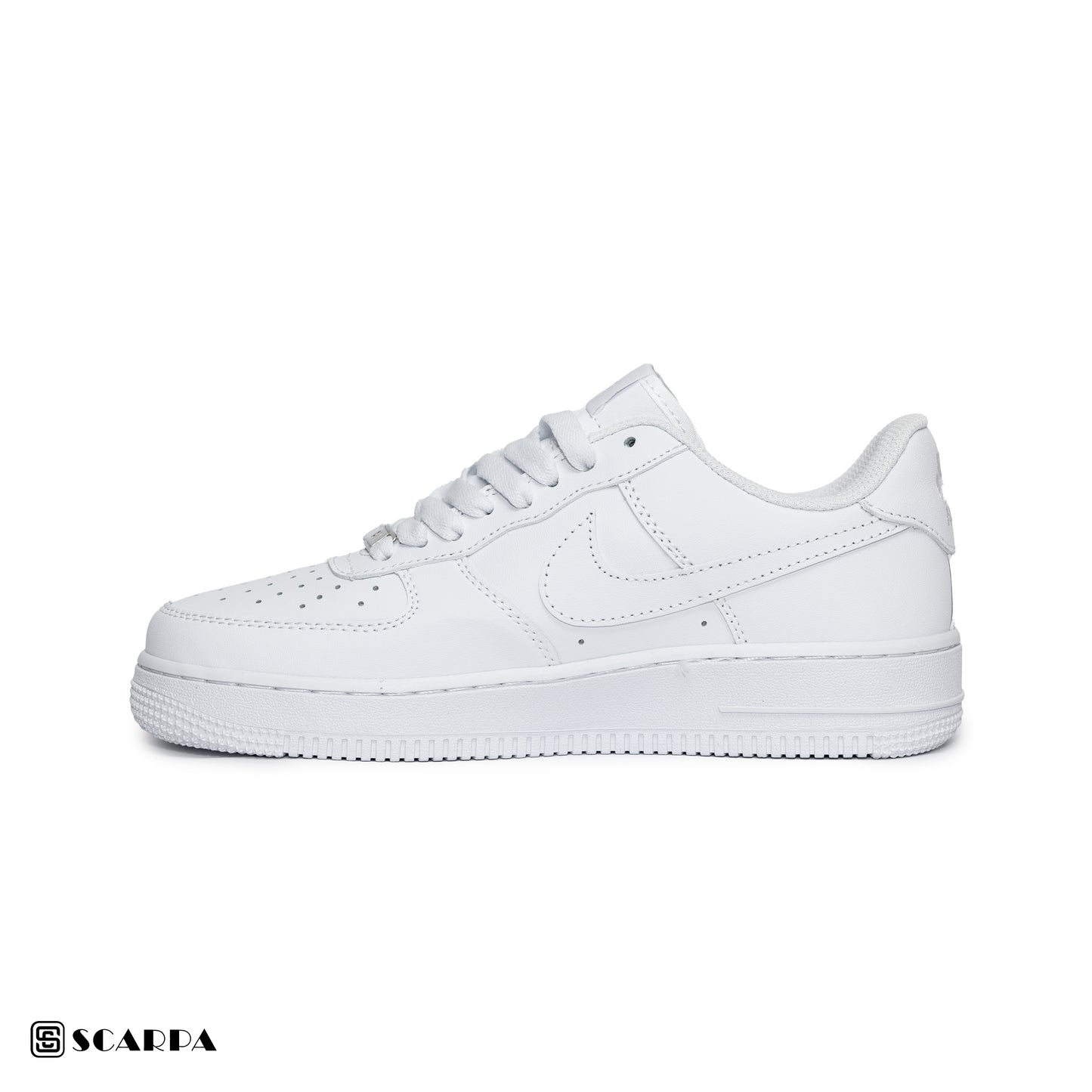 New comfartable Fashion Sneakers with WHITE Color ,Scarpa Model AIR FORCE