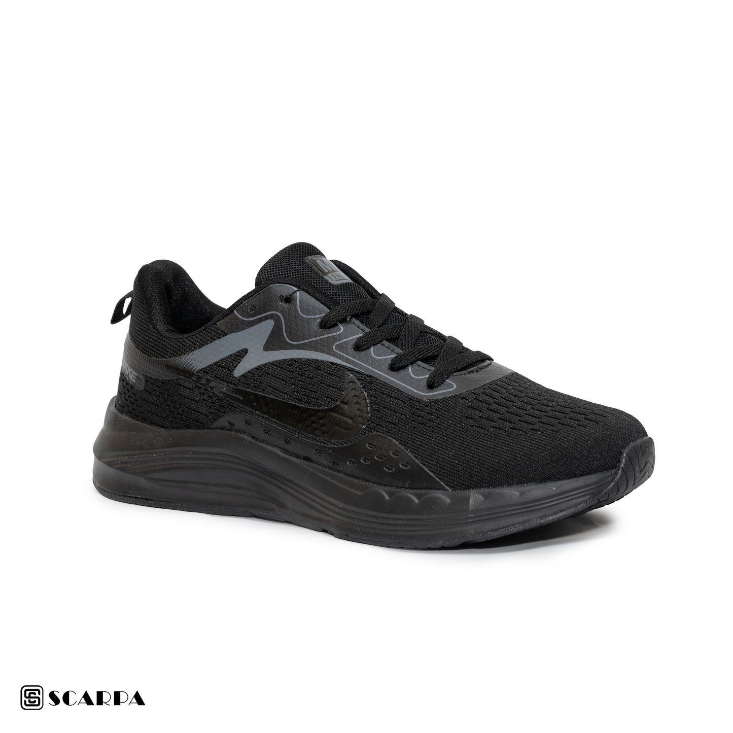 New comfartable Fashion Sneakers with BLACK  Color ,Scarpa Model YS14