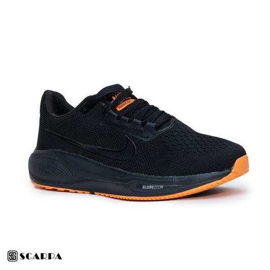 New comfortable Fashion Sneakers with BLACK Color ,Scarpa Model  AIR ZOOM