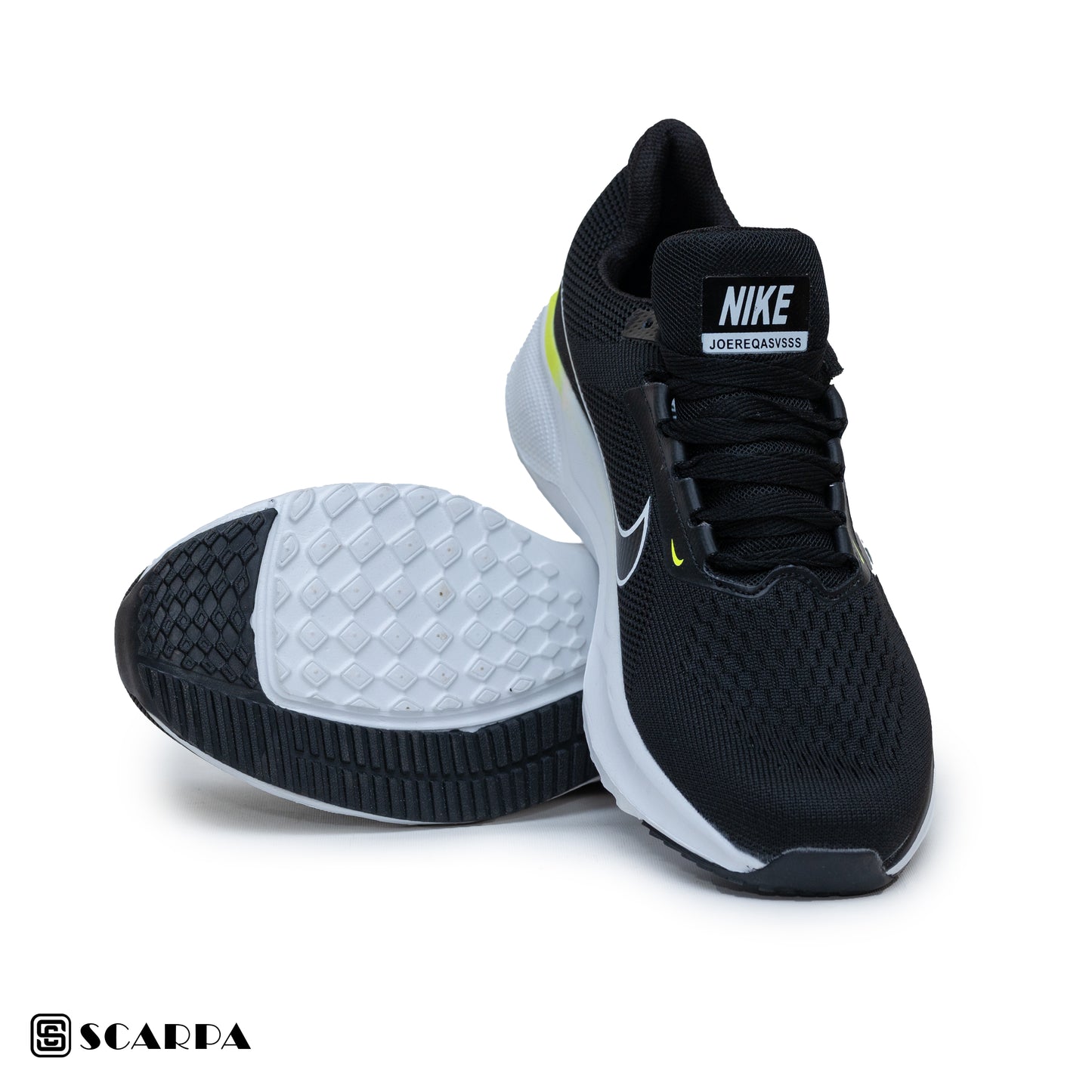 New comfortable Fashion Sneakers with BLACK&WHITE Color ,Scarpa Model  AIR ZOOM