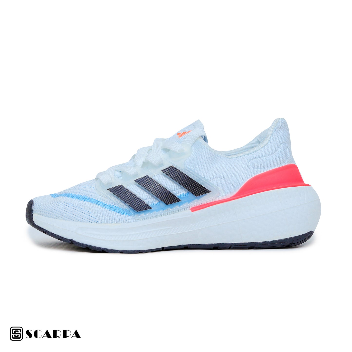 New comfartable Fashion Sneakers with WHITE&RED  Color ,Scarpa Model ULTRA BOOST