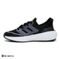 New comfartable Fashion Sneakers with BLACK&WHITE  Color ,Scarpa Model ULTRA BOOST