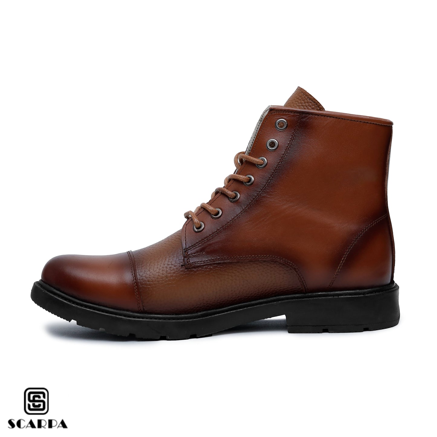 Scarpa Leather Boot with HAVAN Color  Model CL 806