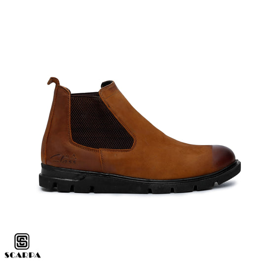 Scarpa Leather Boot with HAVAN Color  Model CL 506