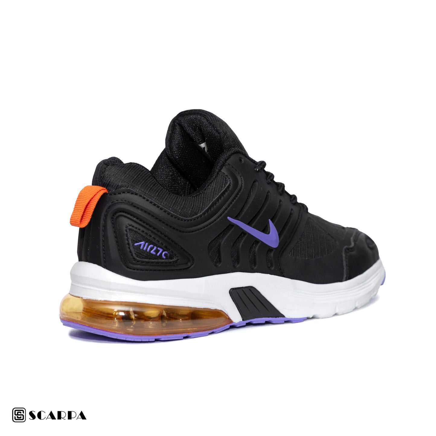 New comfartable Fashion Sneakers with BLACK Color ,Scarpa Model AIR 270