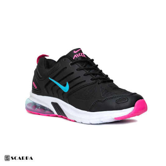 New comfartable Fashion Sneakers with BLACK&PINK Color ,Scarpa Model AIR 270