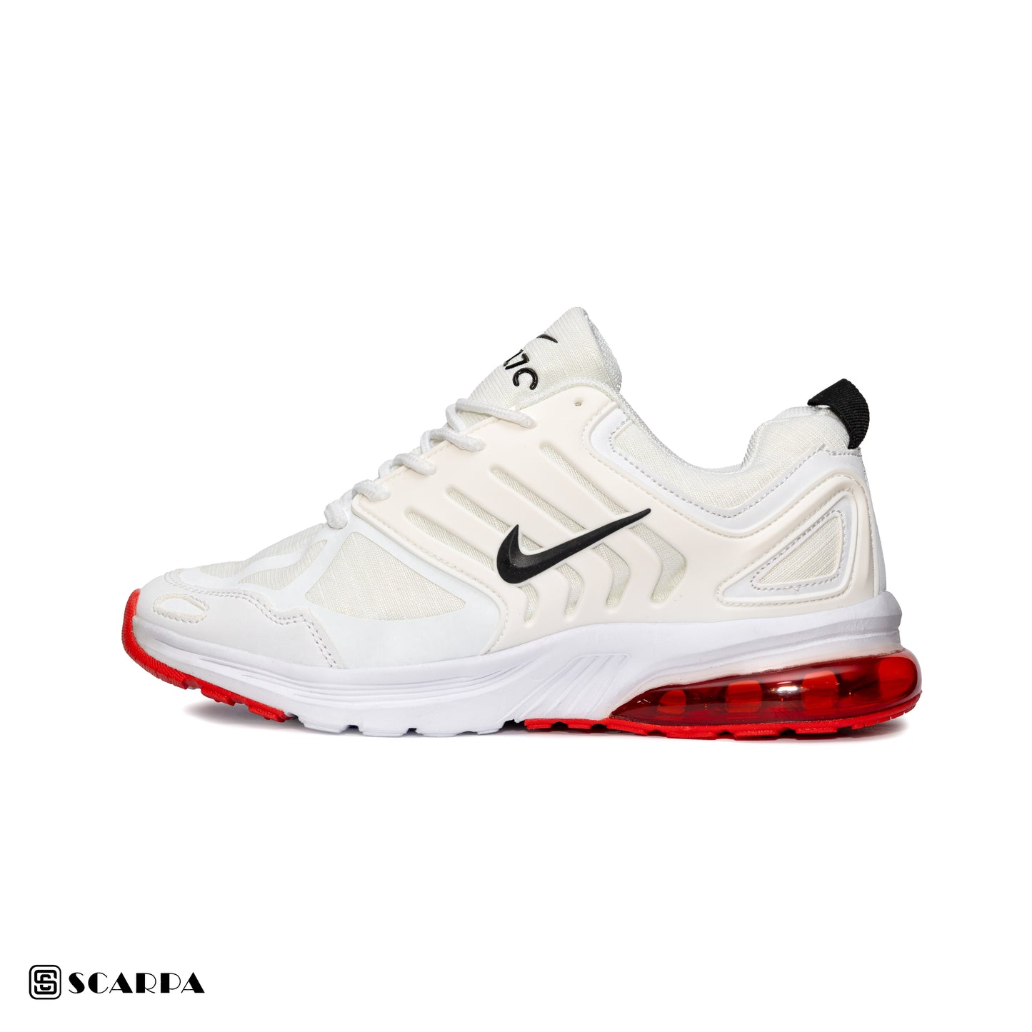 New comfartable Fashion Sneakers with WHITE&RED Color ,Scarpa Model AIR 270