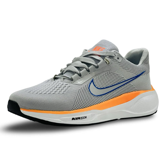 New comfortable Fashion Sneakers with GRAY Color ,Scarpa Model  AIR ZOOM