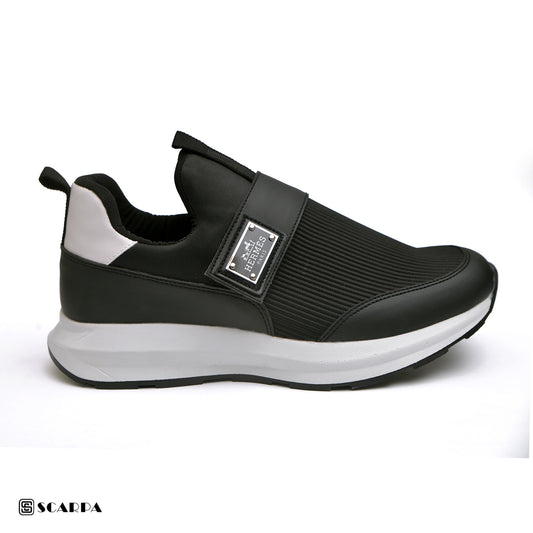 Scarpaa Comfartable Fashion Men's Fashion Sneaker -Durable Rubber Black Color V X40