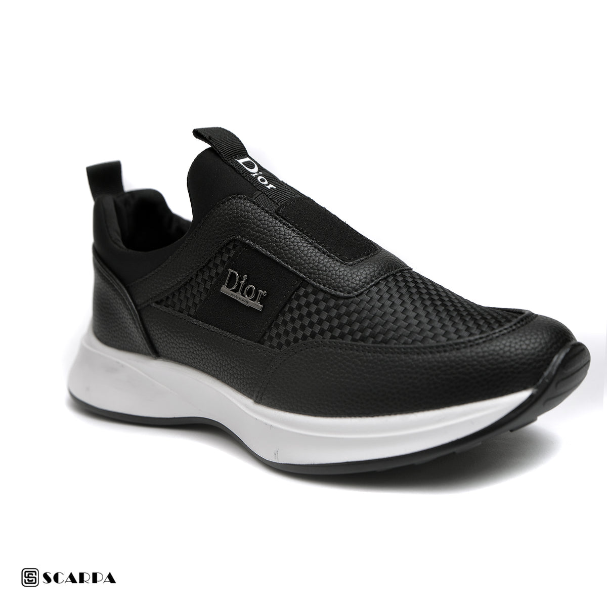 Scarpaa Comfartable Fashion Men's Fashion Sneaker -Durable Rubber BLACK Color YS 60