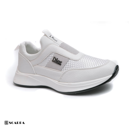 Scarpaa Comfartable Fashion Men's Fashion Sneaker -Durable Rubber WHITE Color YS 60
