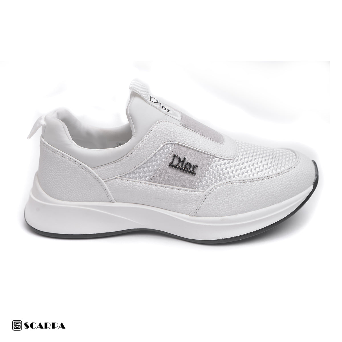 Scarpaa Comfartable Fashion Men's Fashion Sneaker -Durable Rubber WHITE Color YS 60