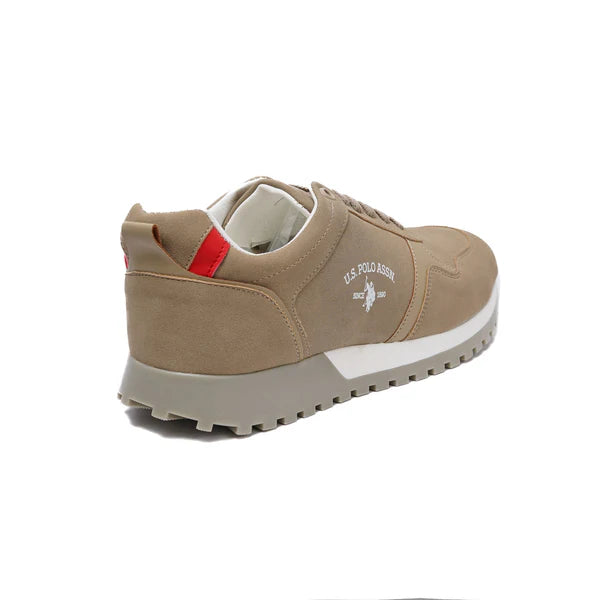 Scarpaa Comfartable Fashion Men Sneakers model  V822 BEIGE 2