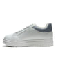 WHITE&GRAY Mesh-Textile Side-Logo Lace-up Running Athletic Shoes for Women ,Scarpa Model  CCB02