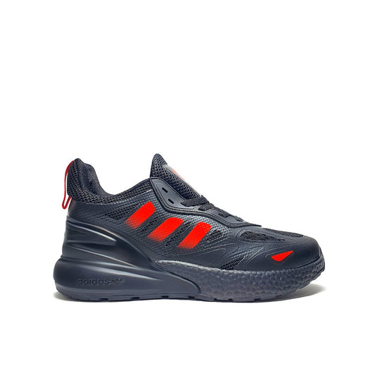 Scarpaa Comfartable Fashion MEN Sneakers model ZX-BLACK&RED